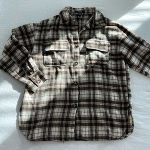 Oversized flannel